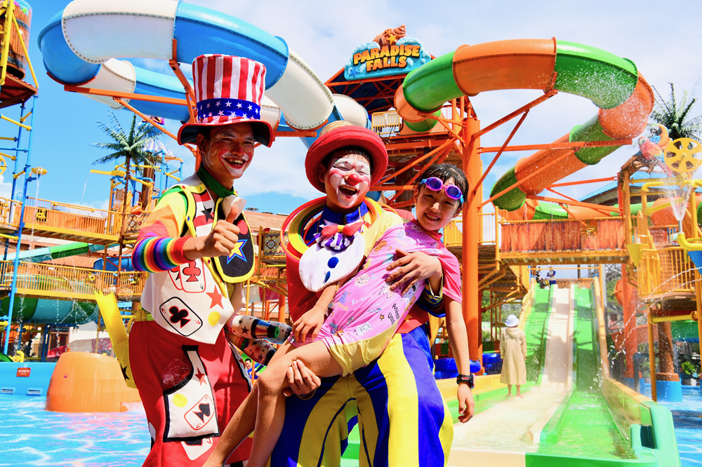 china news servicethe resorts water world and kids world